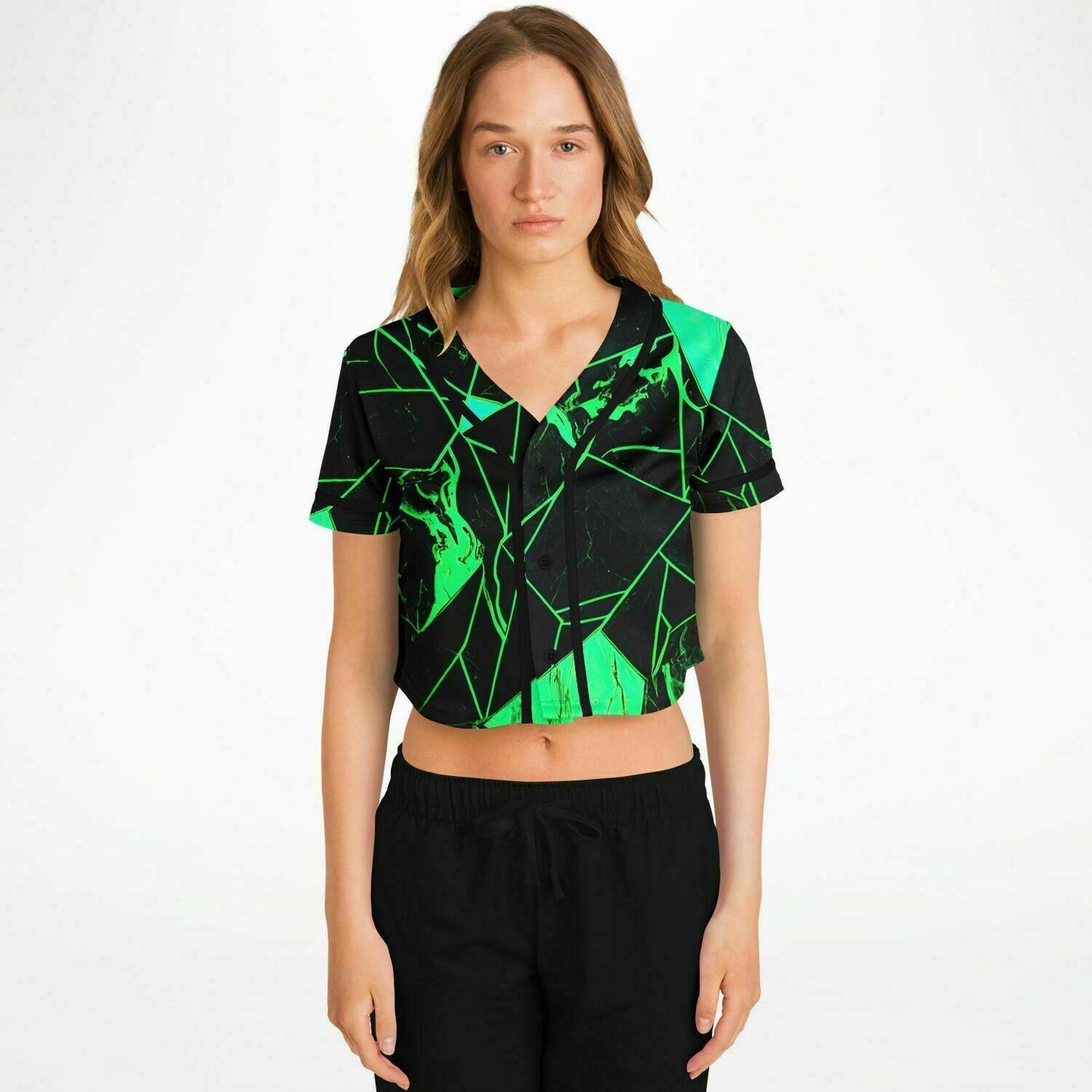 CROPPED GEOMETRIC BANGER