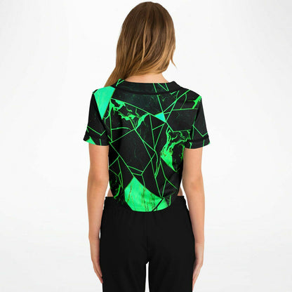 CROPPED GEOMETRIC BANGER